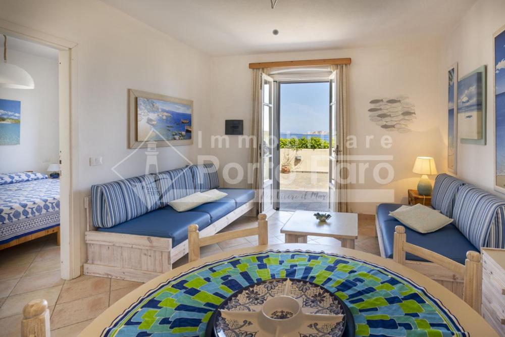 2 Pineta - Ampio Quadrilocale Sulla Spiaggia Di Porto Faro Palau Buitenkant foto